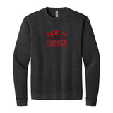 Base Up Baseball Sweatshirt in Heather Black, front