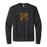 Bombs Away Sweatshirt in Heather Black, front