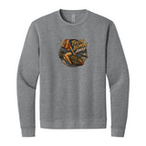 Bombs Away Sweatshirt in Heather Gray, front
