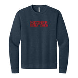 Mother Scratcher Sweatshirt in Heather Midnight Navy, front