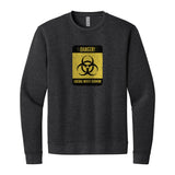 Toxic 2.0 Liberal Women Sweatshirt in Heather Black, front