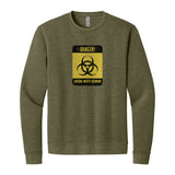 Toxic 2.0 Liberal Women Sweatshirt in Heather Military Green, front