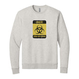 Toxic 2.0 Liberal Women Sweatshirt in Oatmeal, front