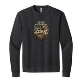 USA 250 Sweatshirt in Heather Black, front